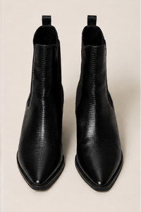 Twinset Karung Print Boots Black