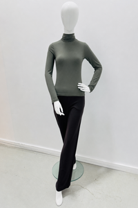 Majestic Filatures Soft Touch Long-Sleeve Turtleneck - Volcanic Rock