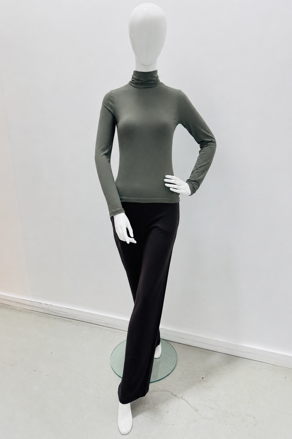 Majestic Filatures Soft Touch Long-Sleeve Turtleneck - Volcanic Rock