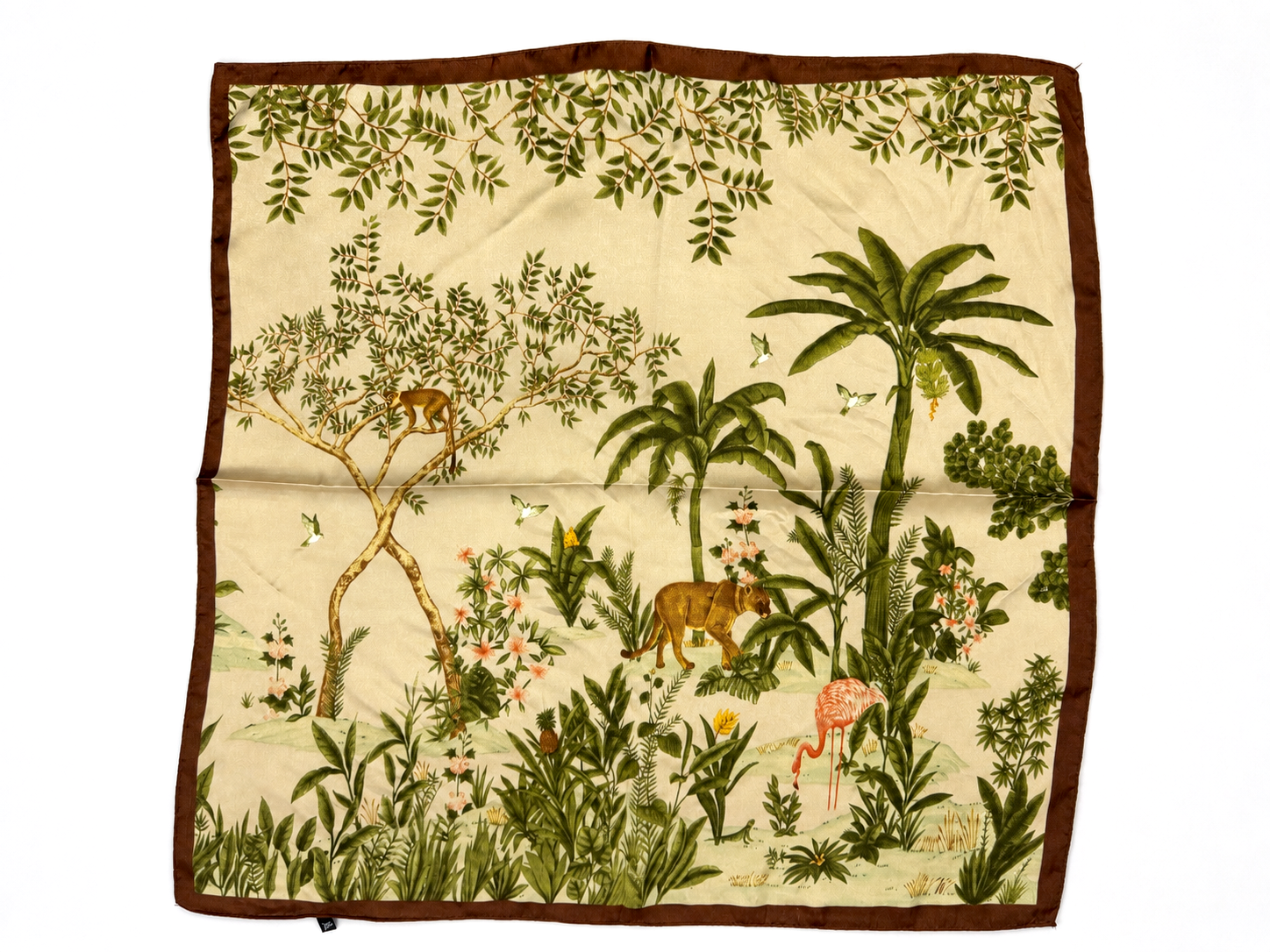 Très Chic Silk Scarf Safari