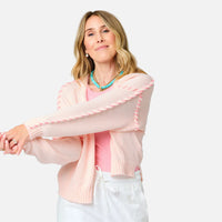 Kerri Rosenthal Sienna Cardigan Sugar Pink