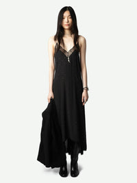 Zadig & Voltaire Risty Diamante Dress Gown