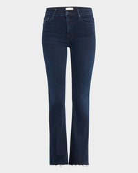 Mother Weekender Fray Chip Flared Jeans