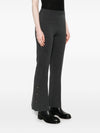 Twinset Wool Knit Straight Pants