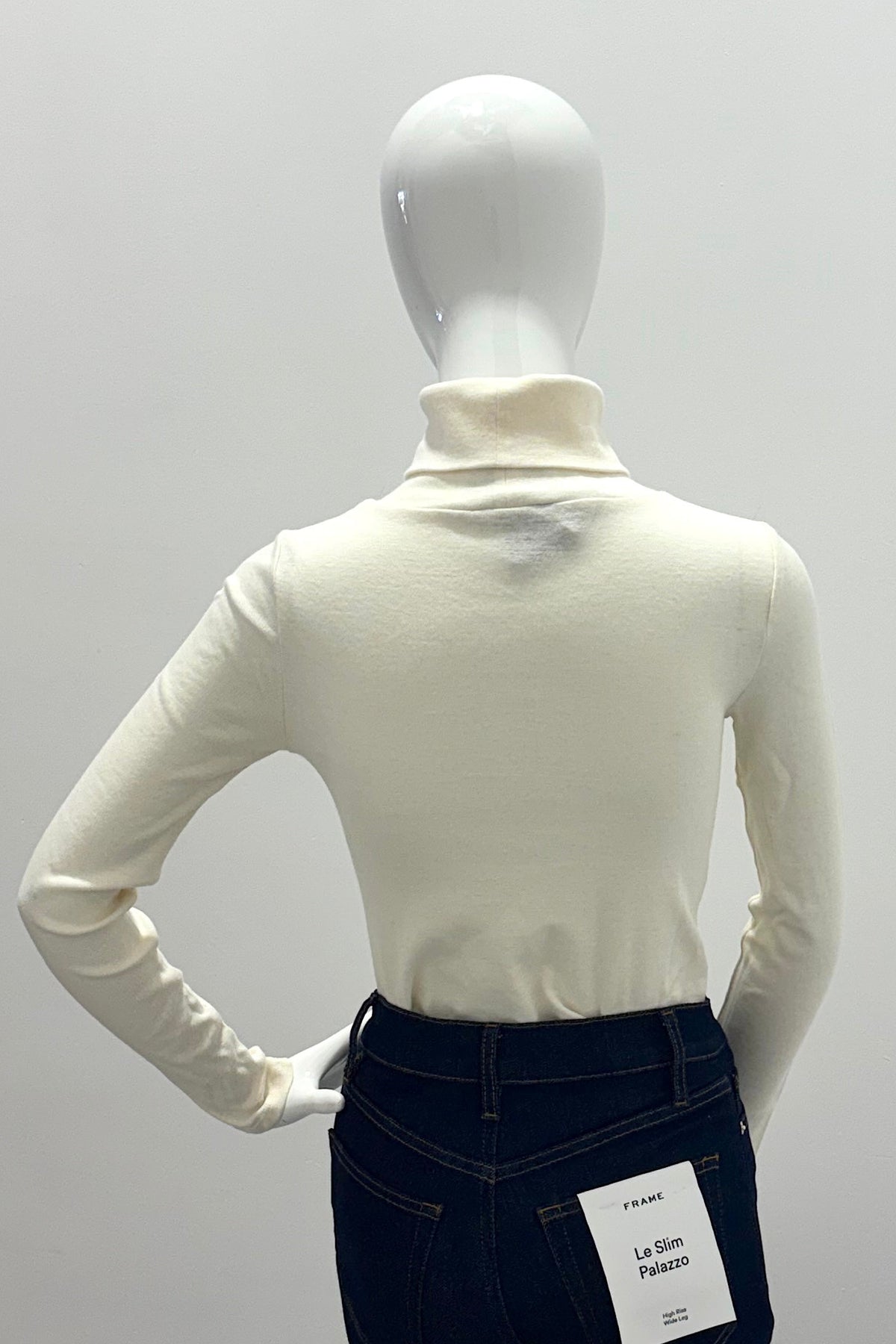 Repeat Knitted T-Shirt Ivory