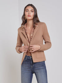 L'Agence Sofia Knit Blazer