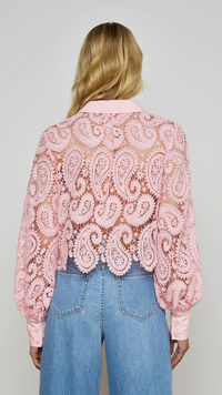 L'Agence Odelia Lace Blouse