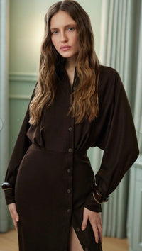 Emanou 180010-150002-302 Jacqueline Robe Chocolat