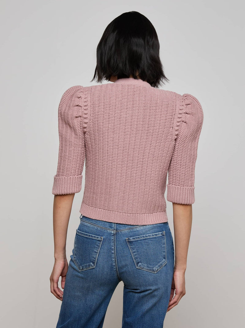 L’Agence Delilah Cropped Cardigan