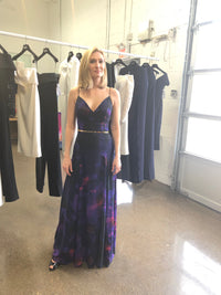 Lucian Matis Chiffon Gown