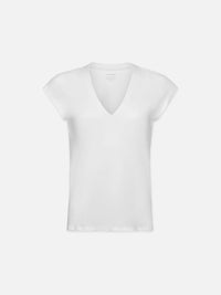 Frame Mid Rise V-Neck Tee