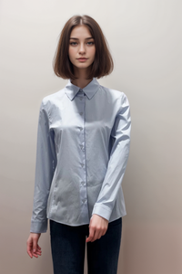 Mary N Max Stretch Cotton Shirt