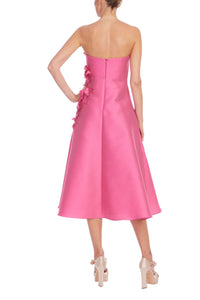 Badgley Mischka Gazar 3D Midi Magenta
