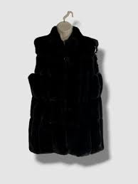 Mitchie's Rex Rabbit Fur & Suede Vest