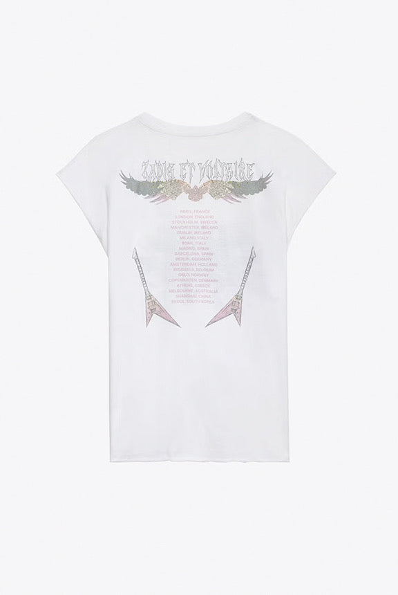 Zadig & Voltaire Cecilia Concert Wings T-Shirt