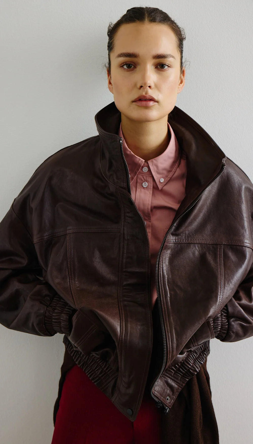 Smythe Button Down Shirt Pink