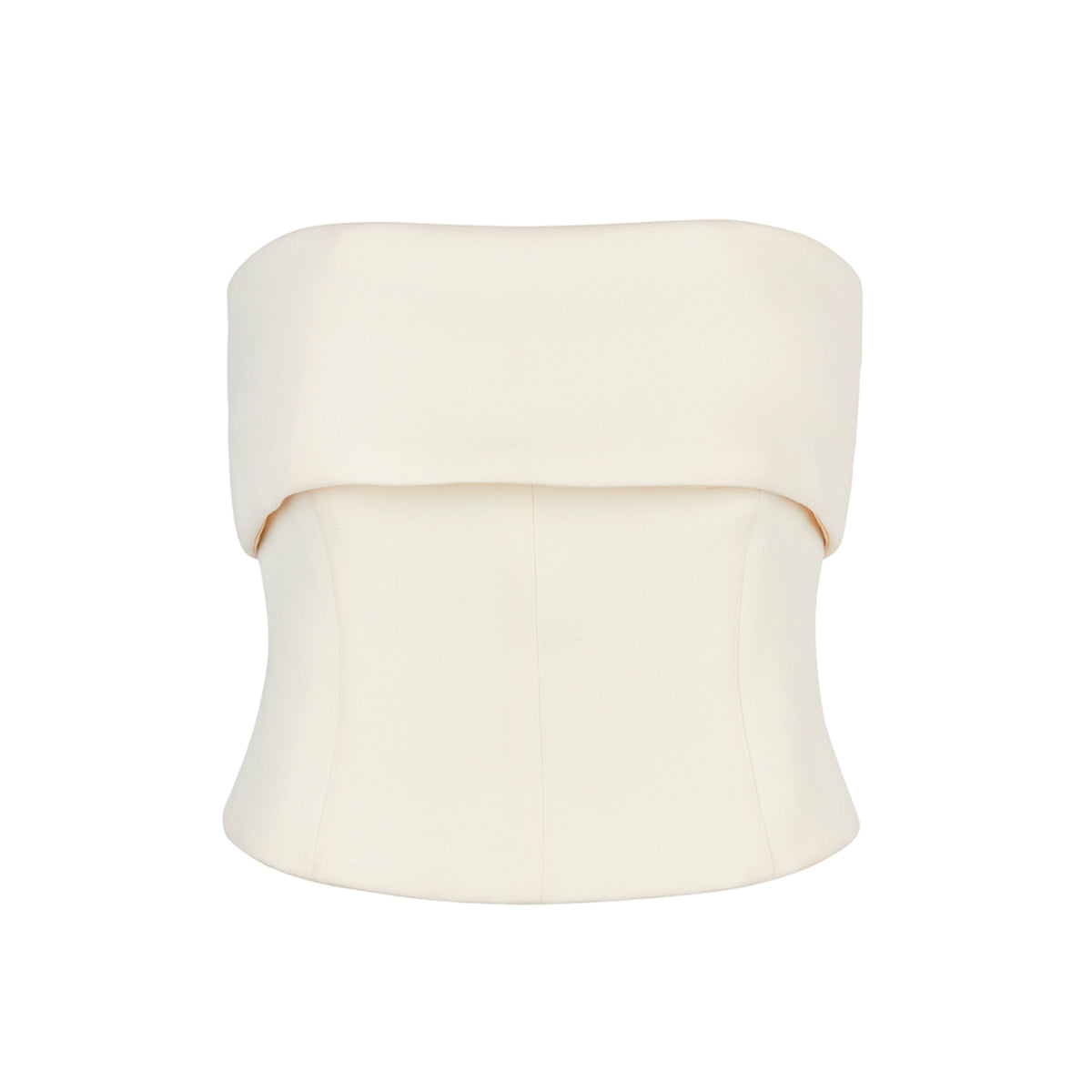 Smythe FA26094-IVORY Bustier superposé blanc d’hiver