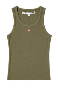 Kerri Rosenthal Tank - Army Green
