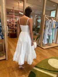 PatBO Flutter Poplin Butterfly Midi Dress