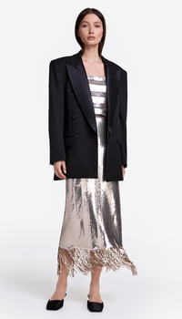 Smythe DB Peaked Lapel Tux Blazer