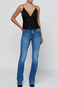 L'Agence Elka Lace Camisole - Black