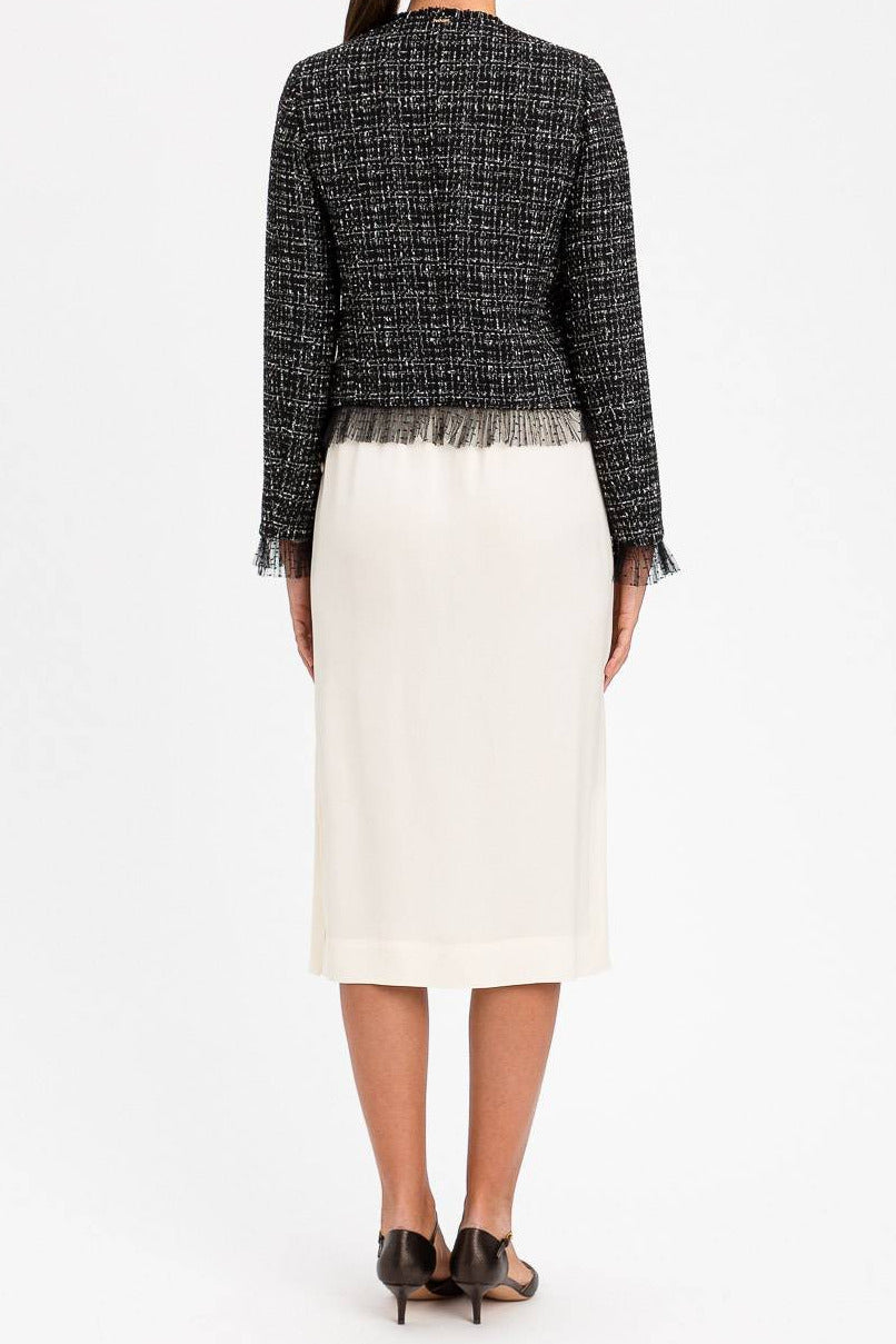 Twinset Boucle Jacket Black Lily