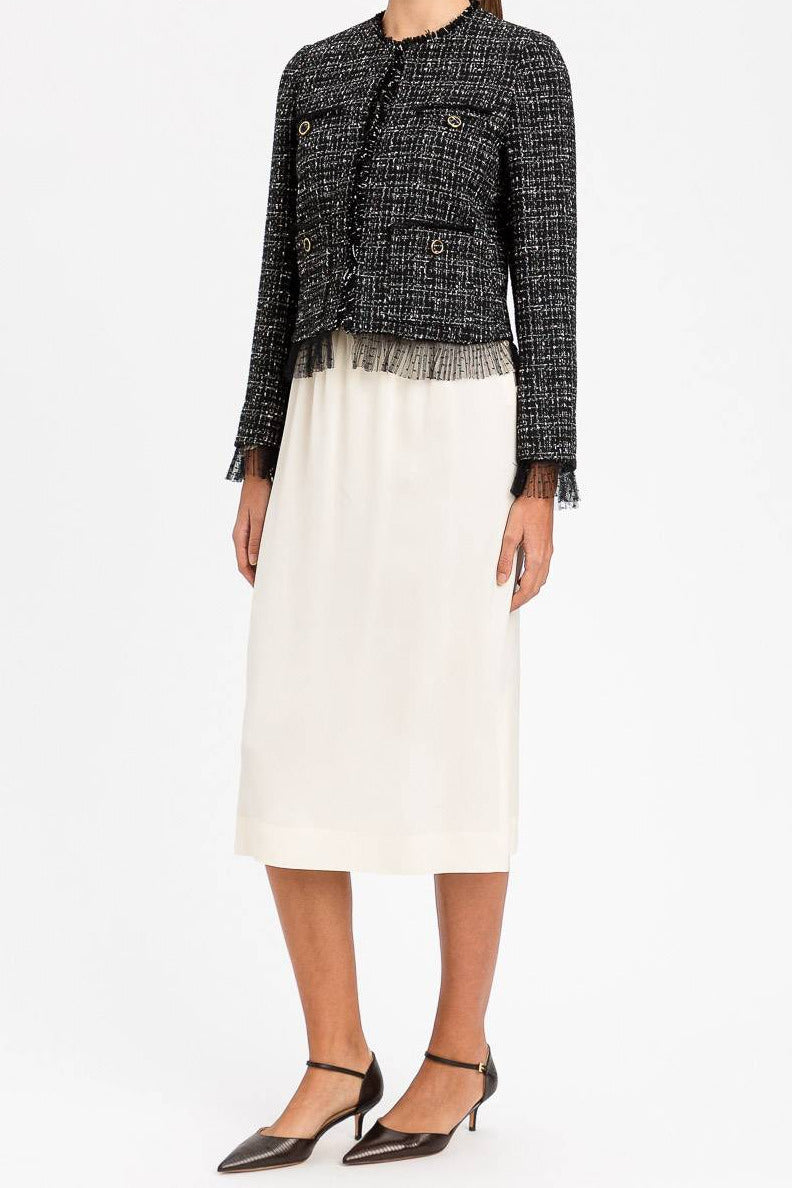 Twinset Boucle Jacket Black Lily