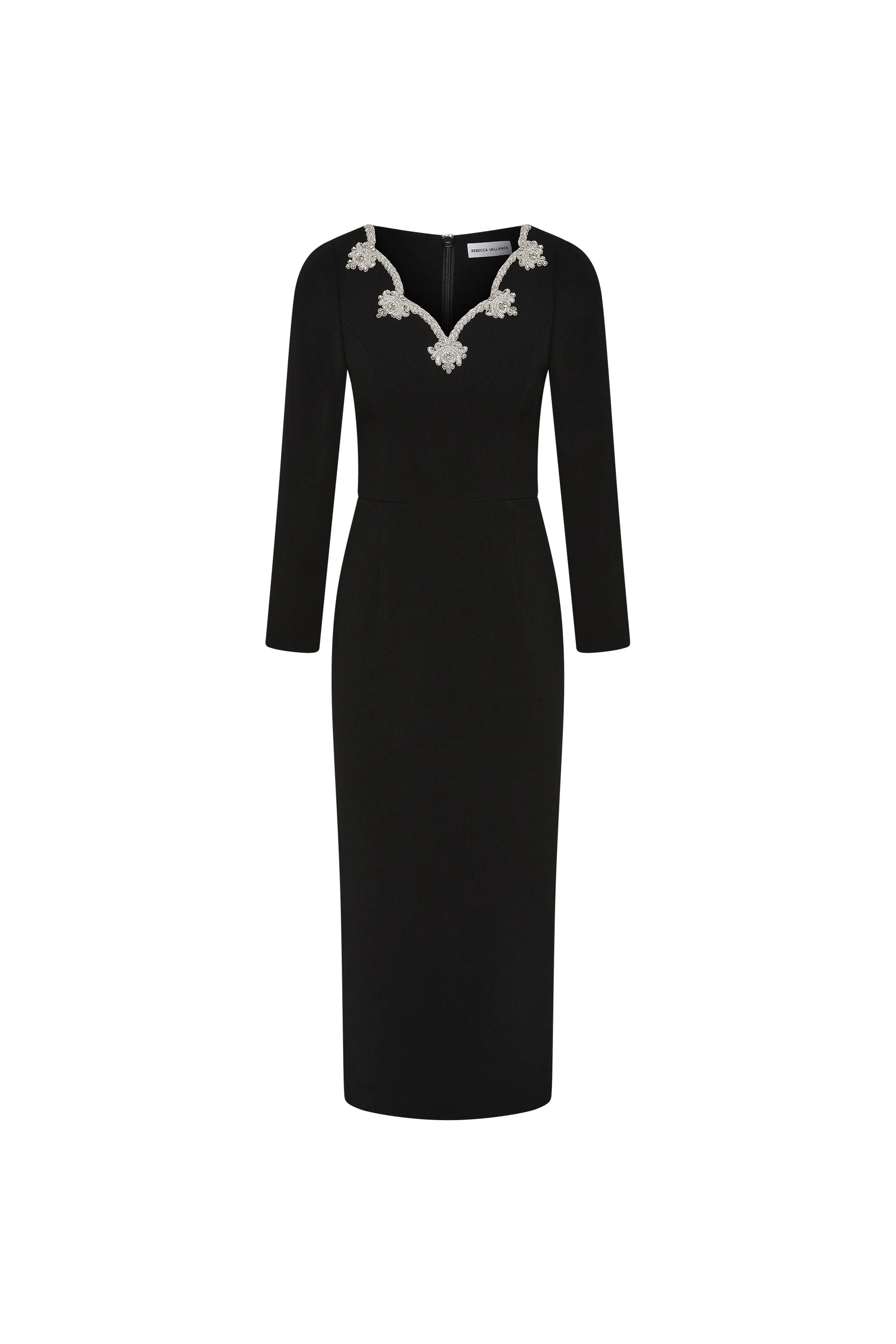 Robe midi Harlynn Rebecca Vallance noire
