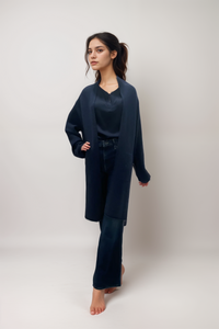 Repeat Organic Cashmere Knitted Cardigan