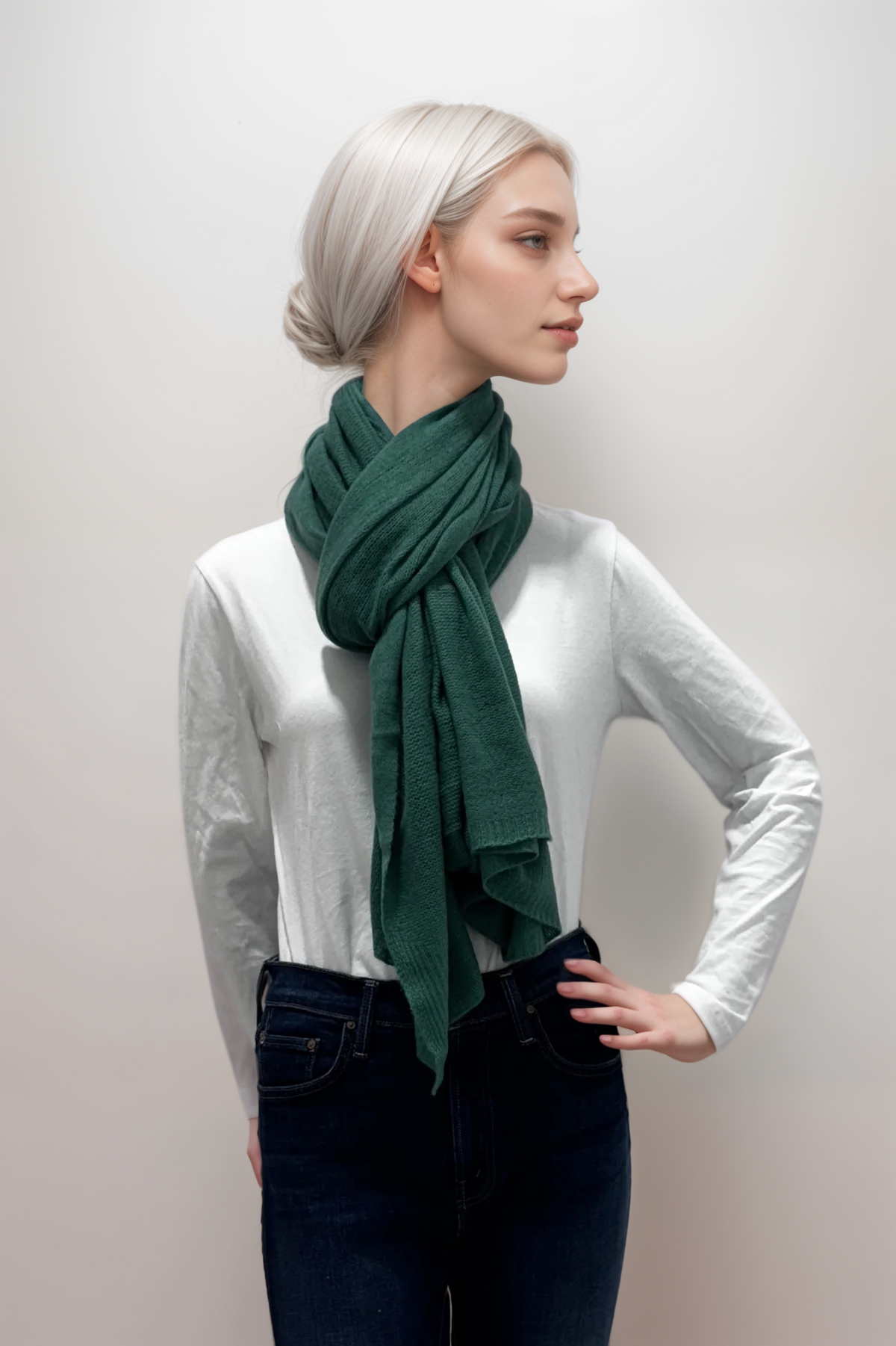 Repeat Organic Cashmere Scarf