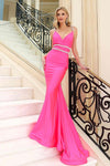 Jessica Angel Crystal Embellished Gown