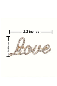Tres Chic Love Broach