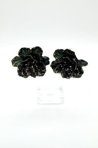 Shadow Floral Earrings