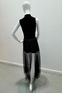 Twinset Boucle Skirt Black Lily