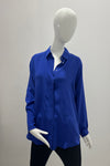 Max Volmary Collared Silk Blouse