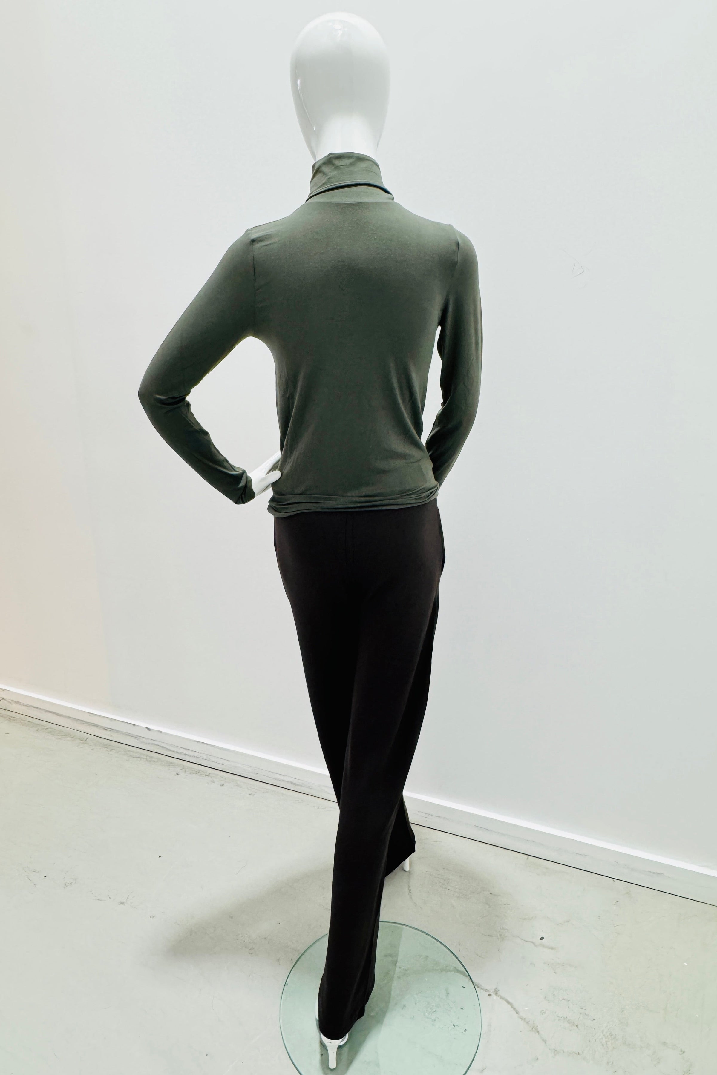 Majestic Filatures Soft Touch Long-Sleeve Turtleneck - Volcanic Rock
