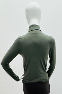 Majestic Filatures Soft Touch Long-Sleeve Turtleneck - Volcanic Rock