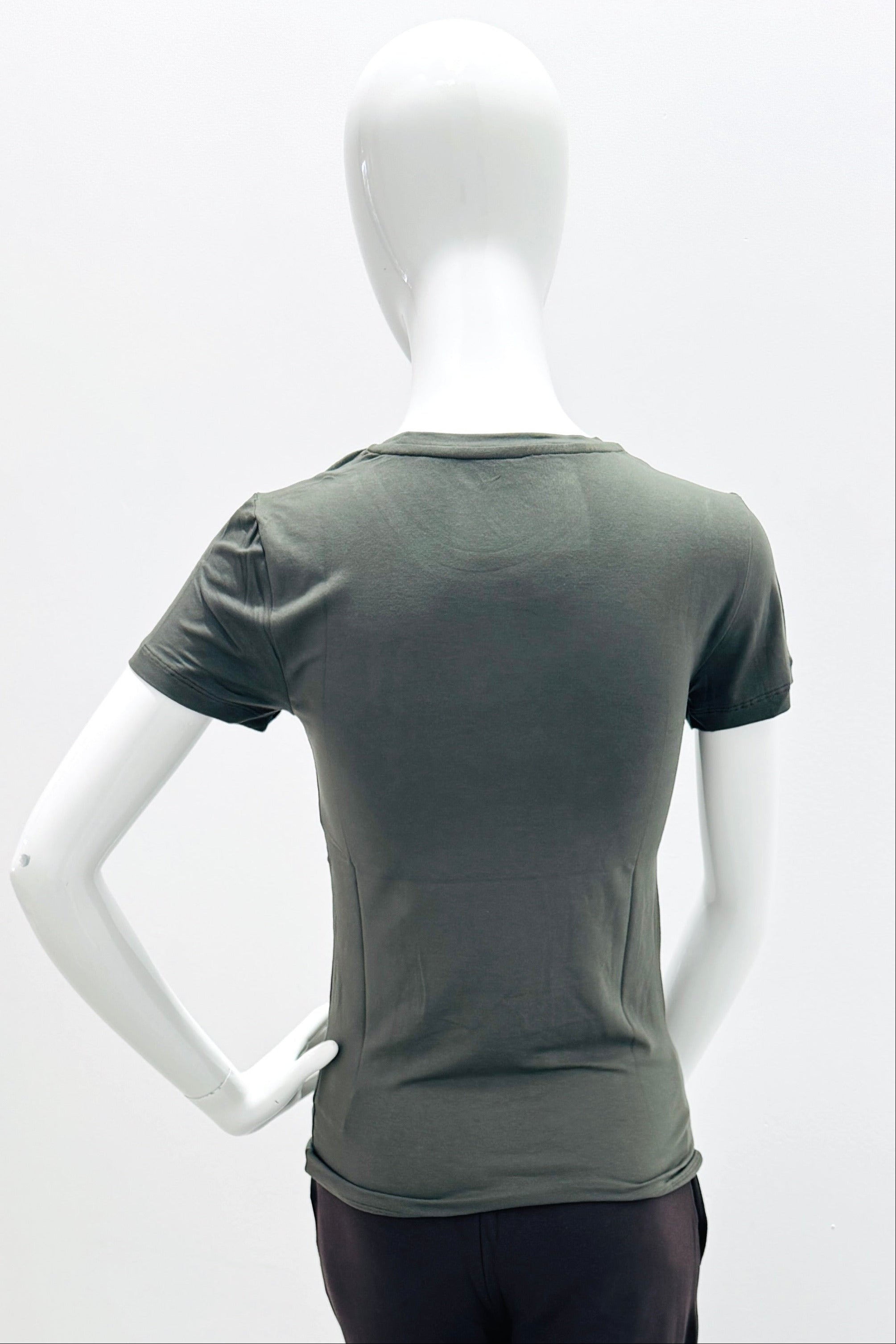 Majestic Filatures Soft-Touch Short-Sleeve Crewneck - Volcanic Rock
