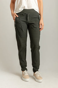 Raffaello Rossi Candy Jogger Pant Dark Olive