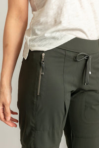 Raffaello Rossi Candy Jogger Pant Dark Olive