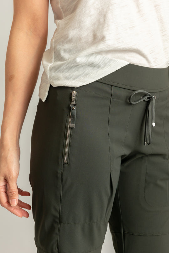 Raffaello Rossi Candy Jogger Pant Dark Olive