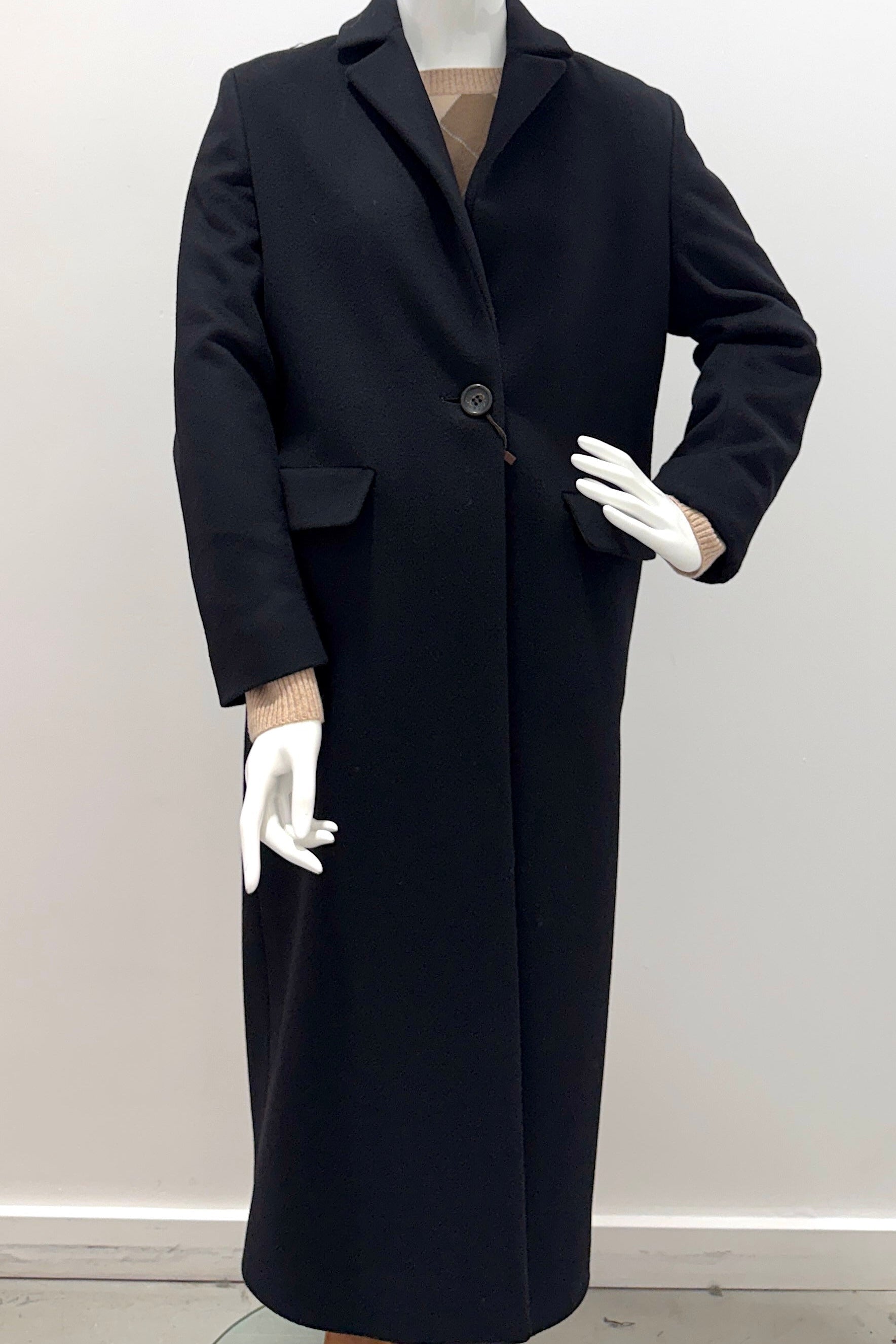 Cinzia Rocca C101005-66F5-01 manteau long noir