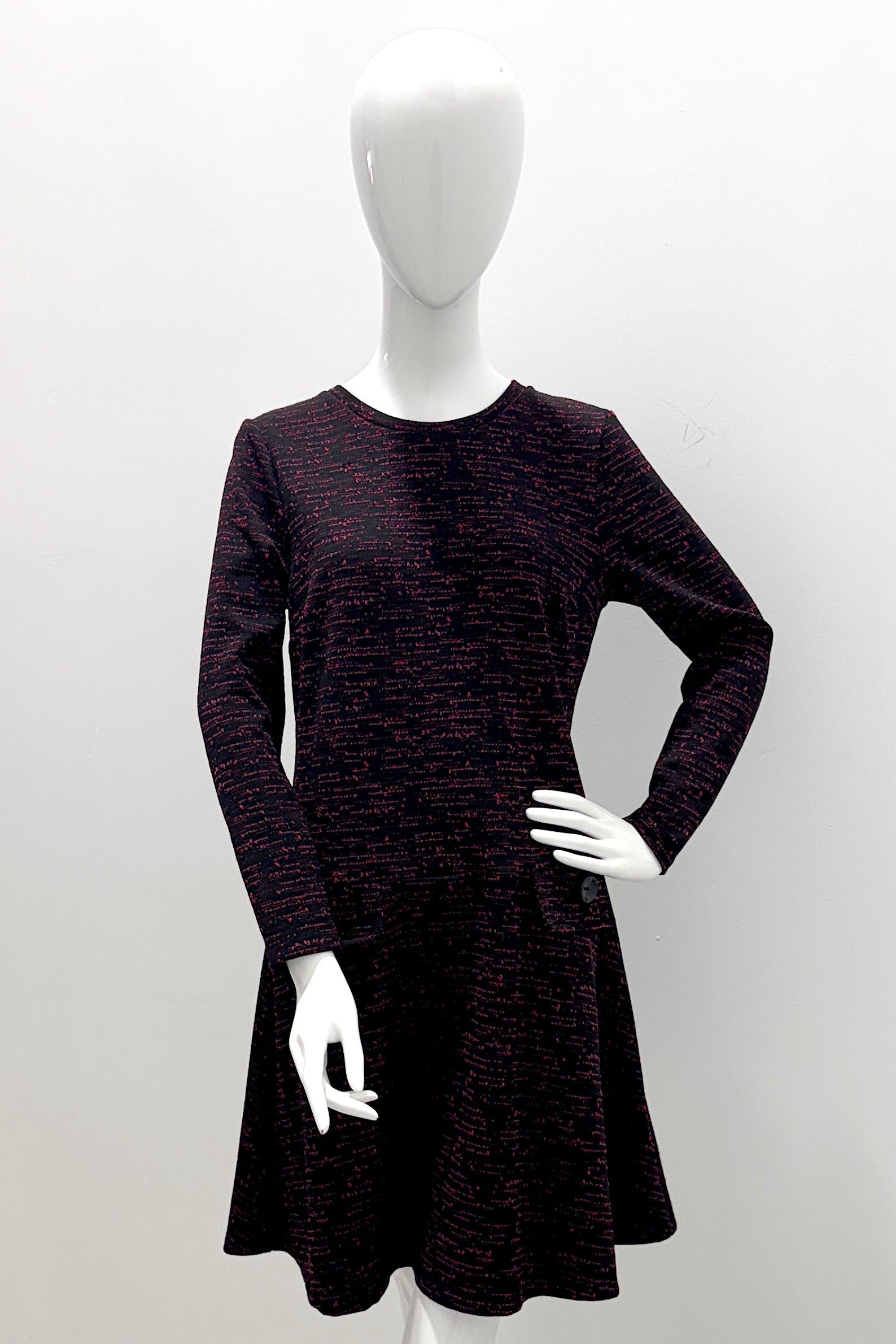 Nadya Toto Milan Dress Red