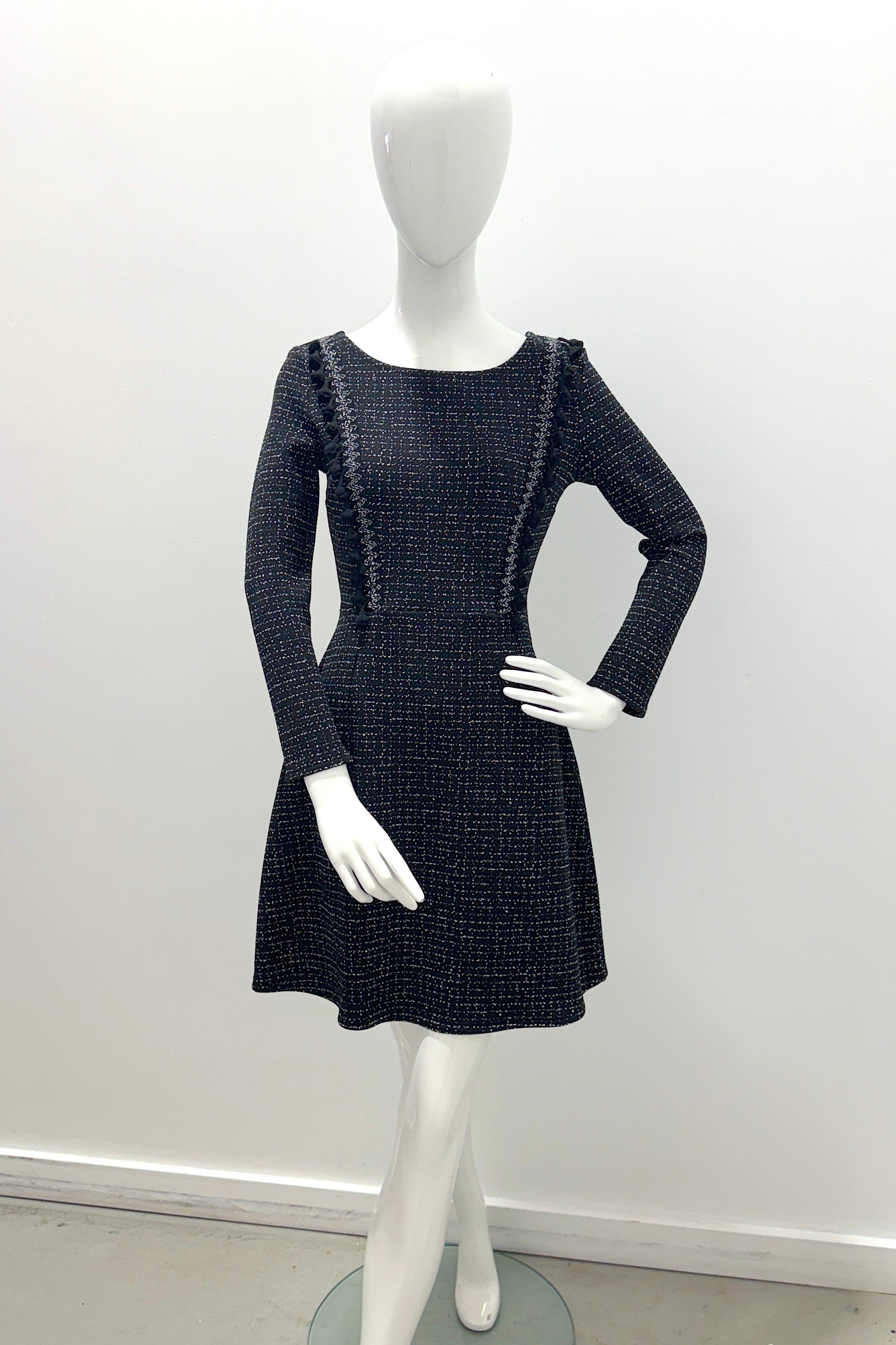 Nadya Toto Bonny Dress Black/White