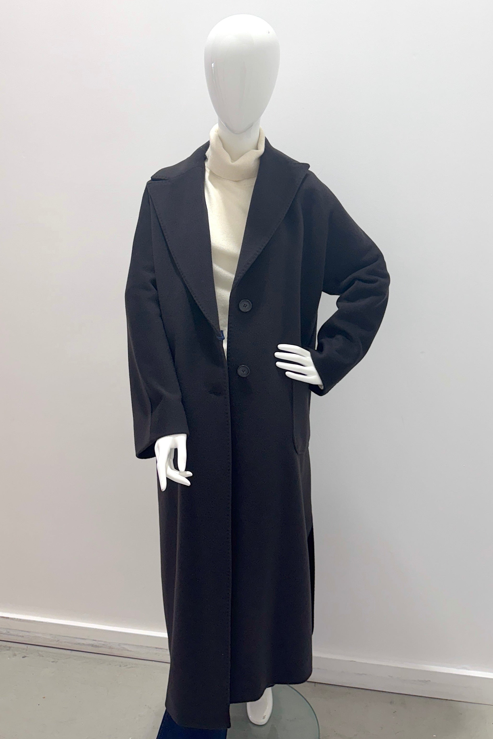 Cinzia Rocca CR01801-66D4-03 manteau long marron café