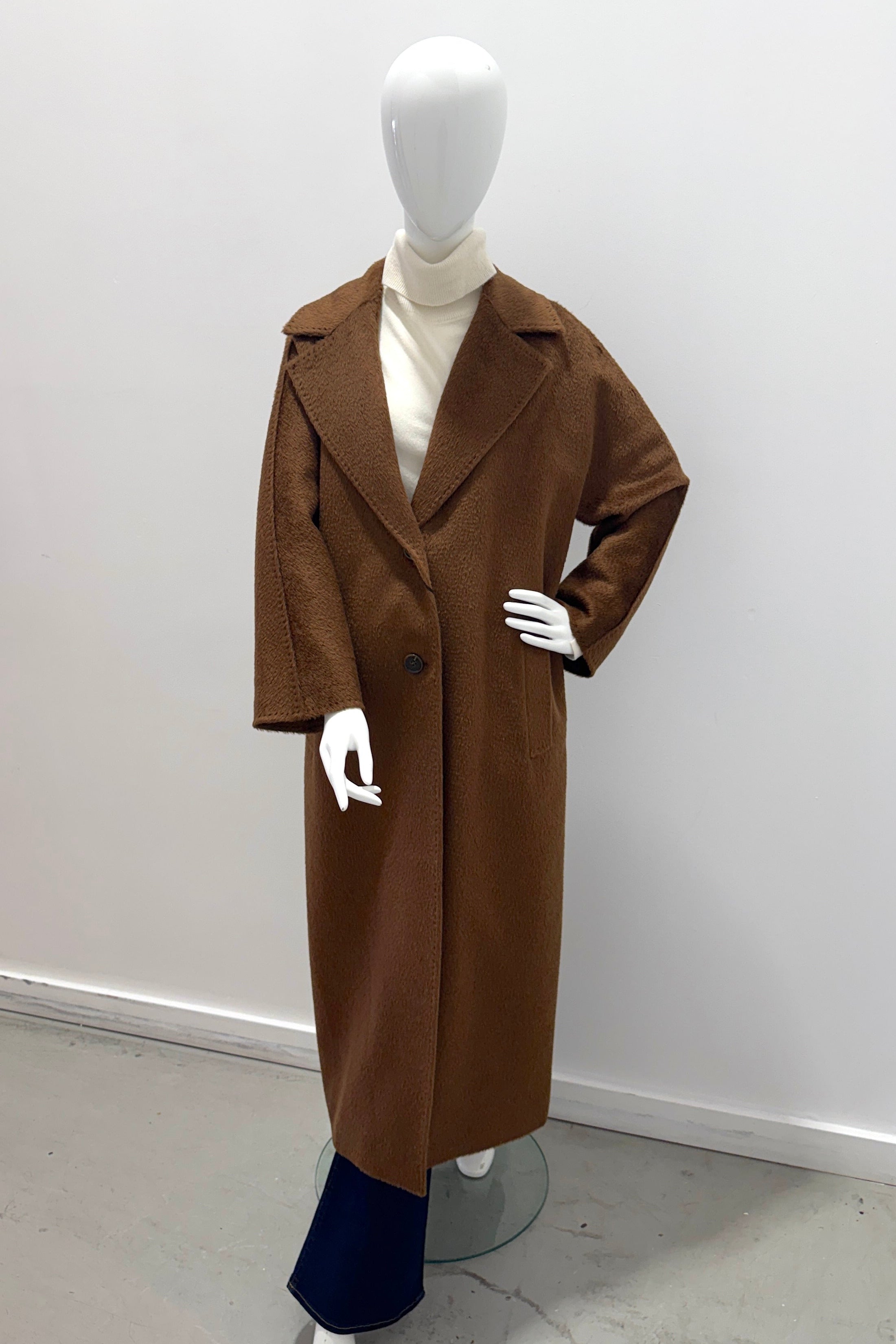 Cinzia Rocca Long Coat Vicuna