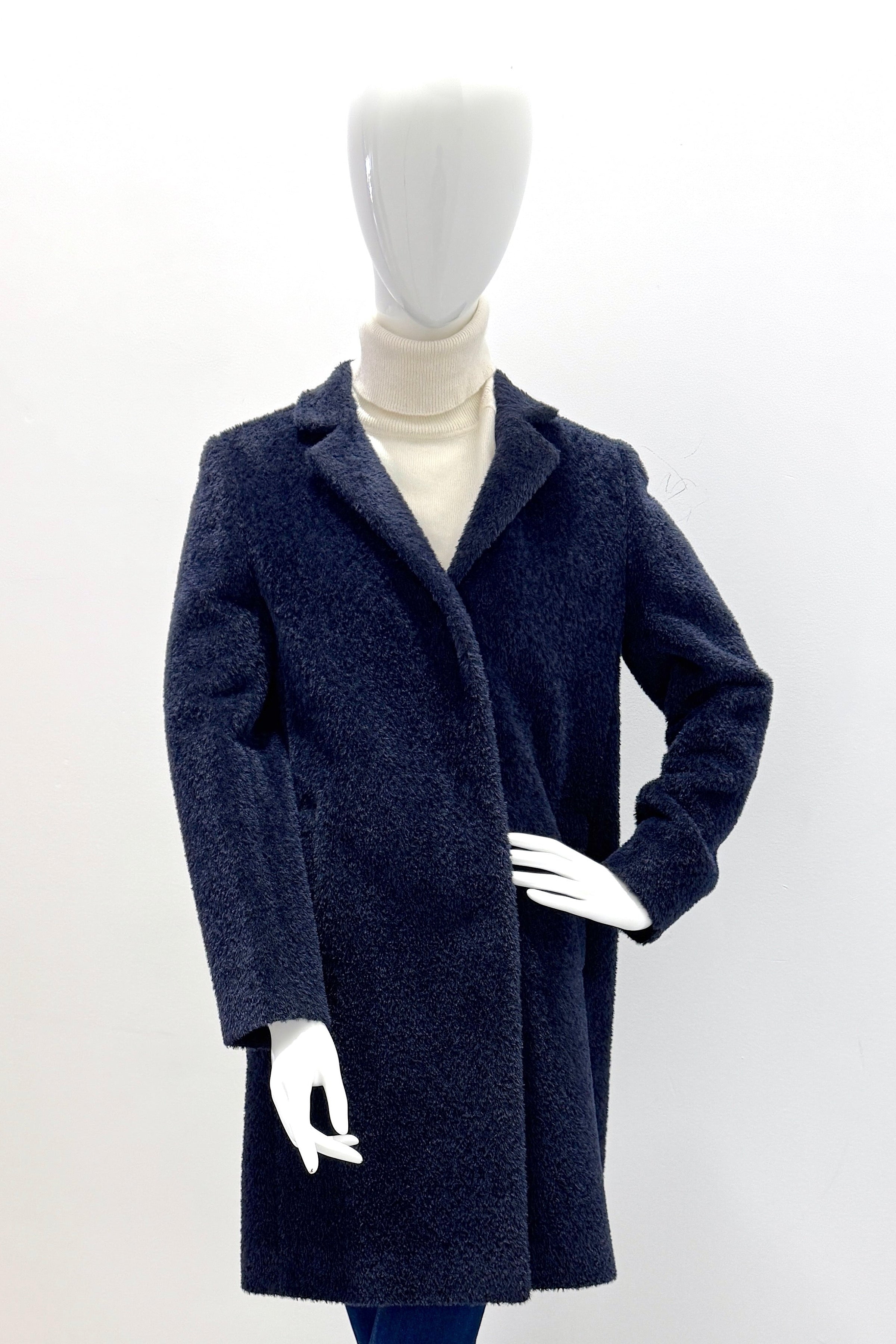 Cinzia Rocca UR54001-66C1-02 manteau 3/4 bleu