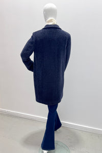Cinzia Rocca UR54001-66C1-02 manteau 3/4 bleu