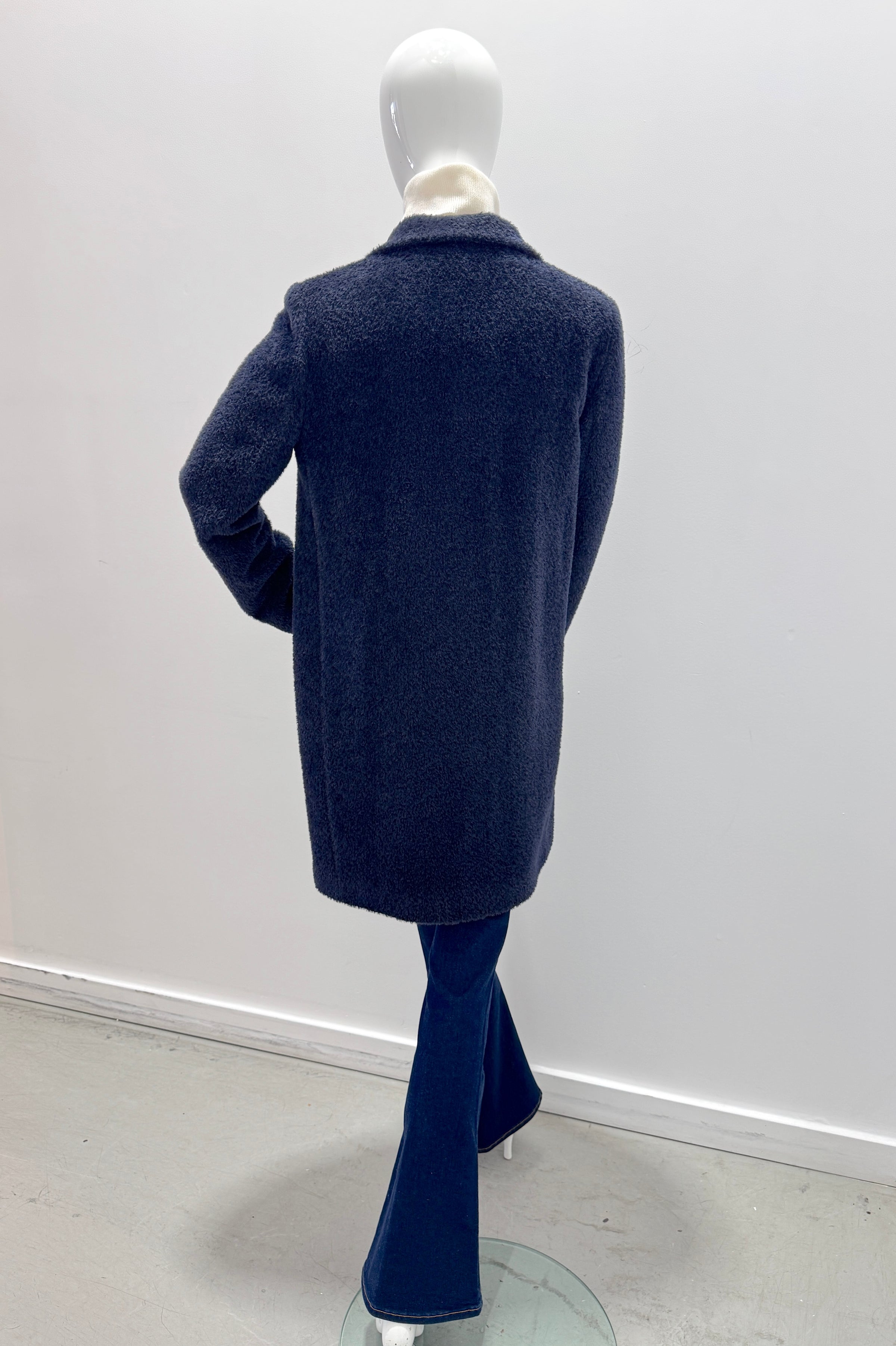 Cinzia Rocca UR54001-66C1-02 manteau 3/4 bleu