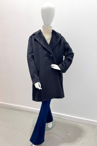 Cinzia Rocca B228001-66H9-01 manteau 3/4 noir
